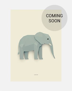 Olifant poster 50x70 cm