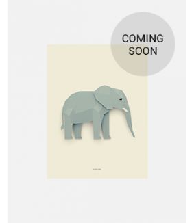 Olifant poster 30x40 cm